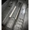 Achterbumper met 8 ronde gaten en steunen (RVS) - Afbeelding 3