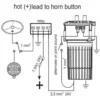 Napolitaanse Luchthoorn SNEL met 12V compressor - Afbeelding 2