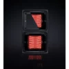 Strands slim taillight Dubbel Frame voor LED achterlichten