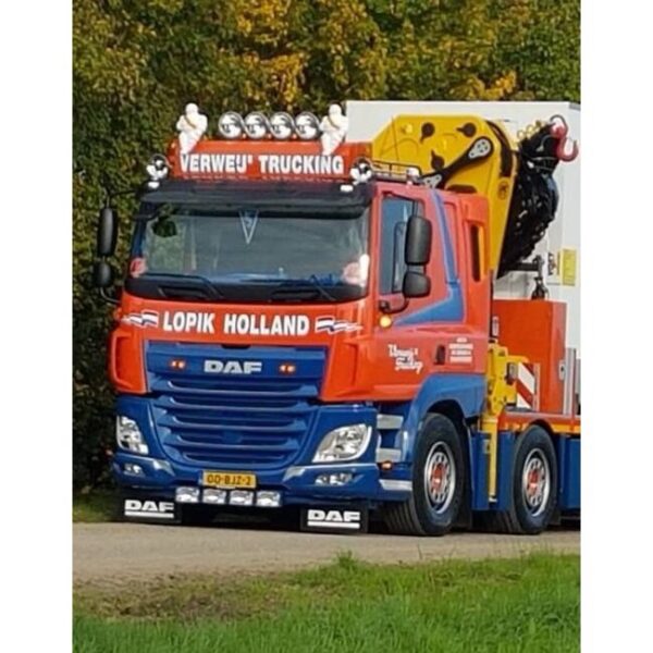 Turbo Truckparts RVS Spatlapsteunen DAF CF Euro 6