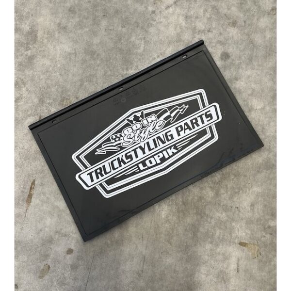 GIS Spatlap met truckstyling parts logo 62x40cm (stuk)