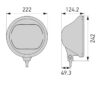 HELLA full led RALLYE 3003 Chroom 12/24v - Afbeelding 2
