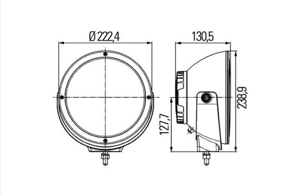 HELLA LUMINATOR FULL LED VERSTRALER - Afbeelding 3