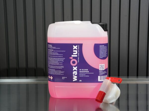 Waxo’lux high gloss shampoo 5 liter