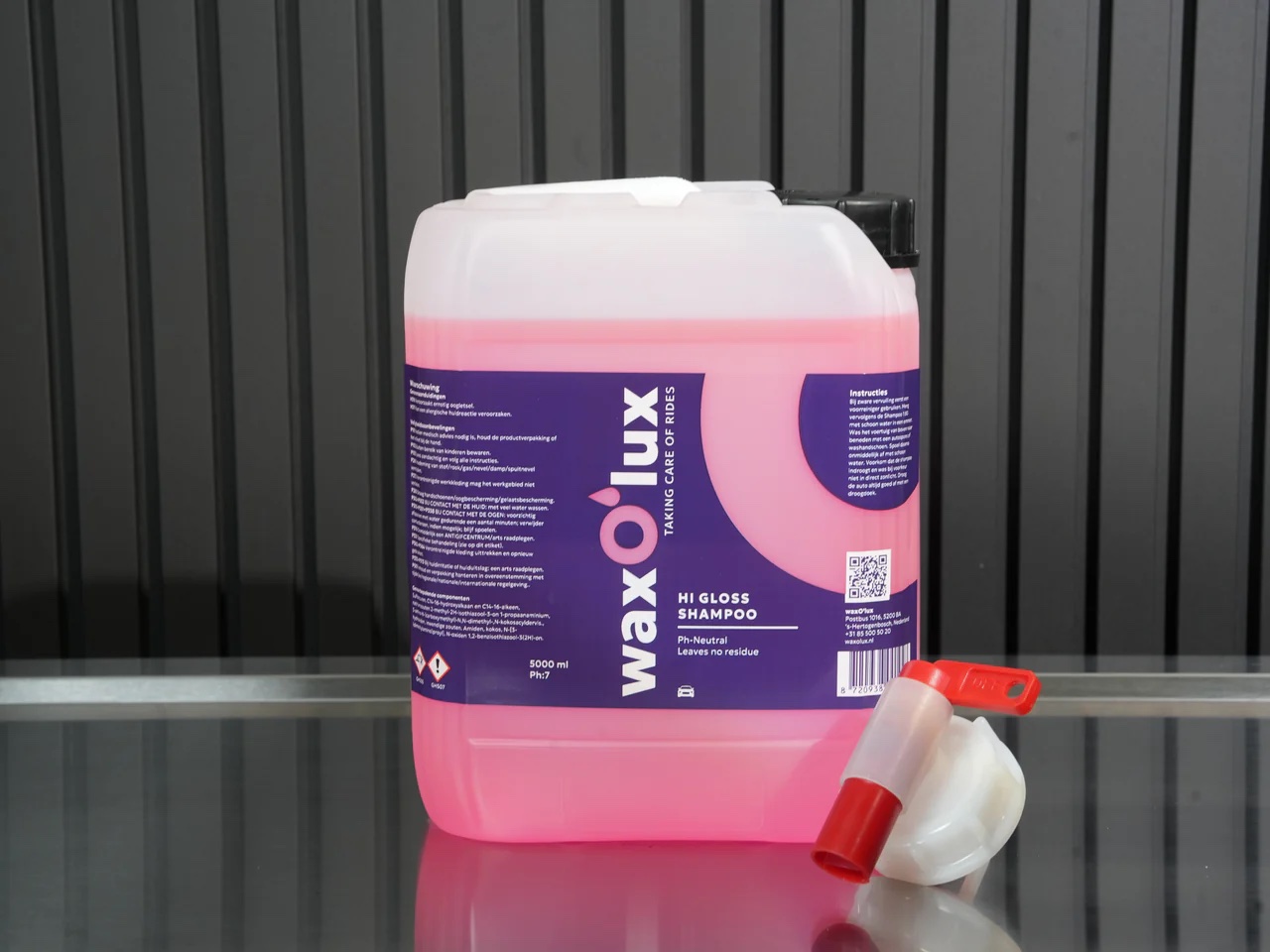 Waxo’lux high gloss shampoo 5 liter