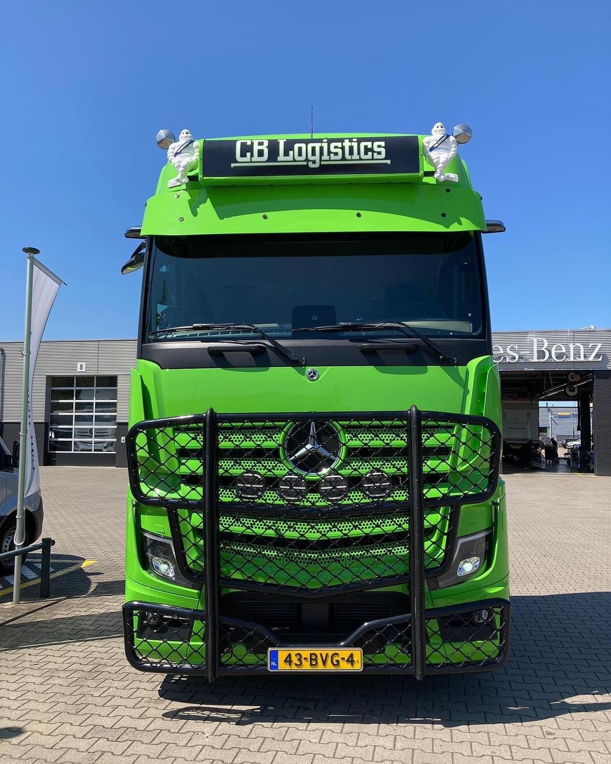 SFS Bullbar Mercedes MP4/5 Highway - Afbeelding 3